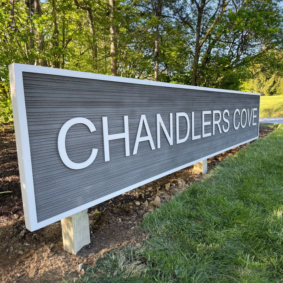 Sanderstead Sign Sandblasted Signs – Splott Graphics