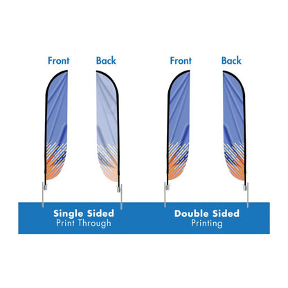 Feather Convex Flag