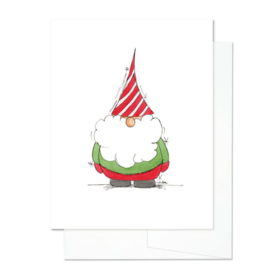 Holiday Watercolor Vignette Note Cards