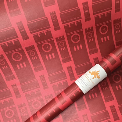 Hudson Clocktower Gift Wrap Sheets