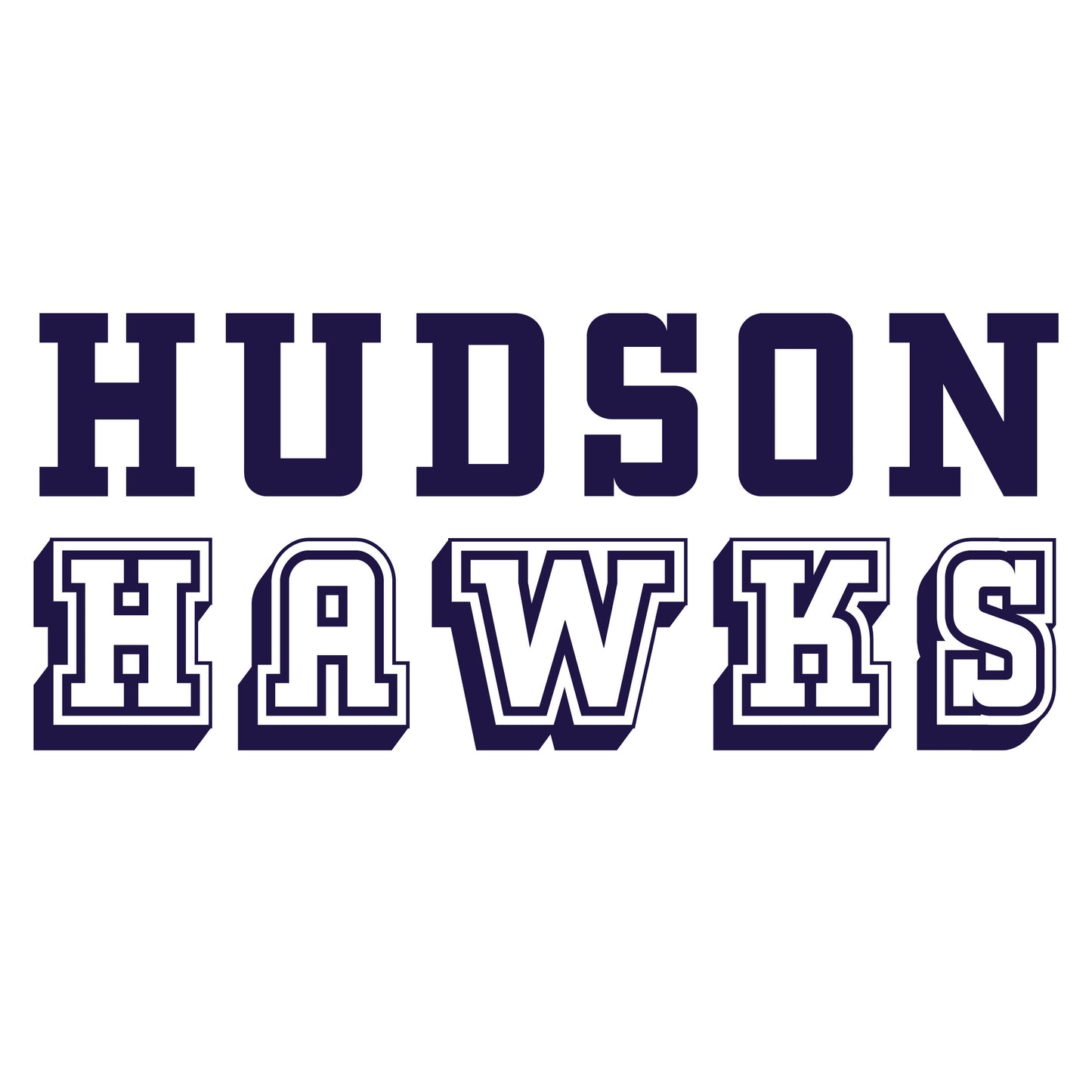 FRIDAY NIGHT LIGHTS Men's Hudson Hawks T-shirt