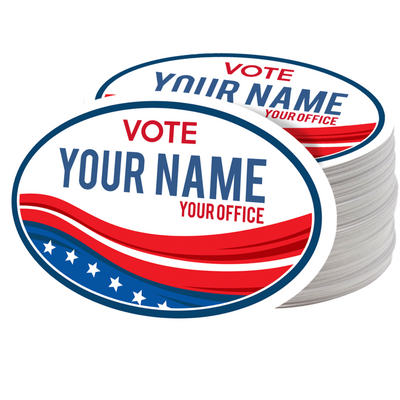 Oval Stickers