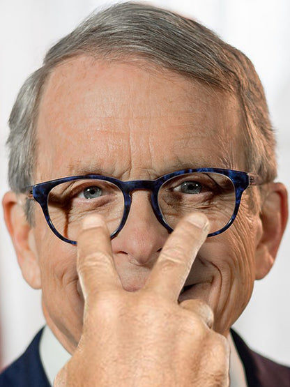 Mike DeWine Cut Out - DeWine in the Window