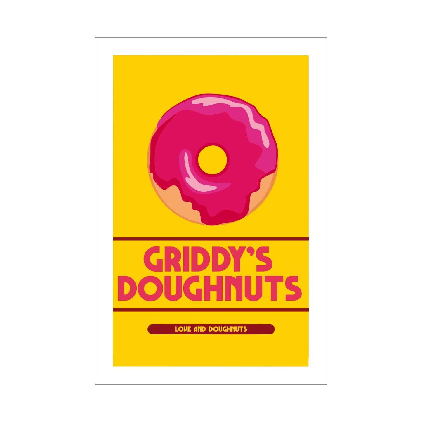 Griddy’s Doughnuts Sign from Umbrella Academy