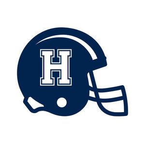 Hudson Hawks Blue Helmet Decal