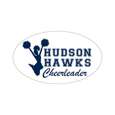 Hudson Hawks Cheerleader Decal