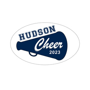 Hudson Hawks Cheer Decal 2023