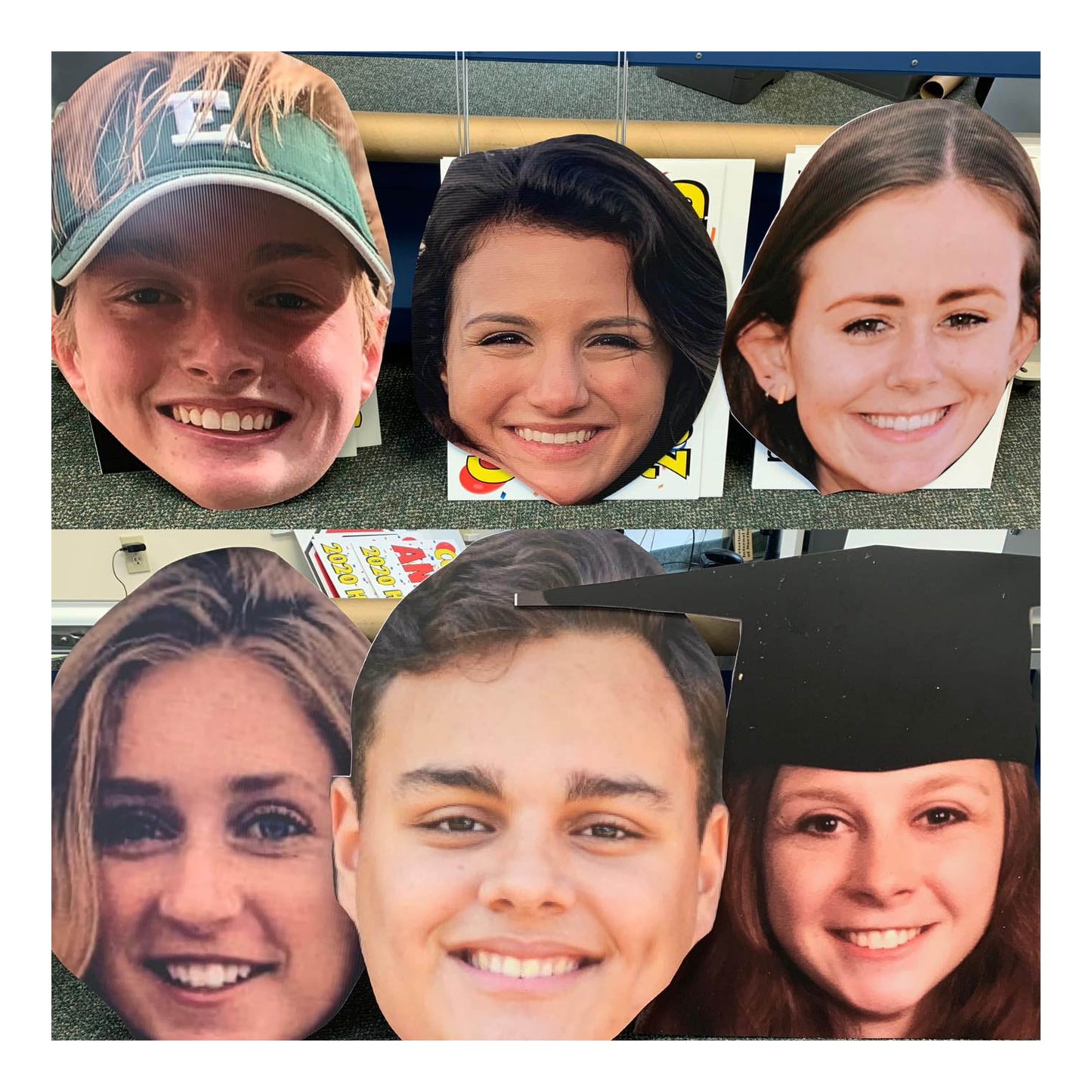 Big Head Face Cutouts