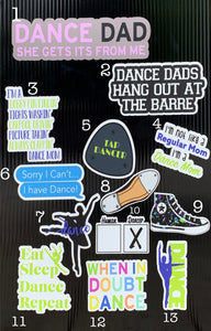 Dancer Stickers
