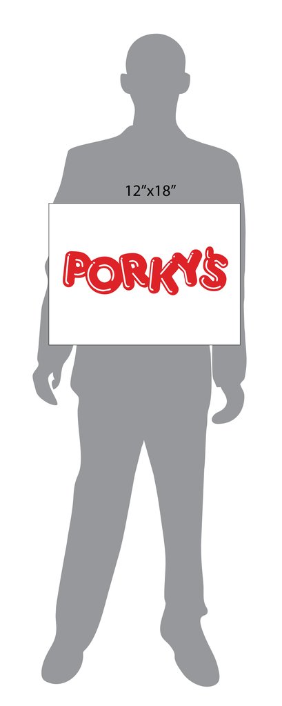 Porky's Movie Sign