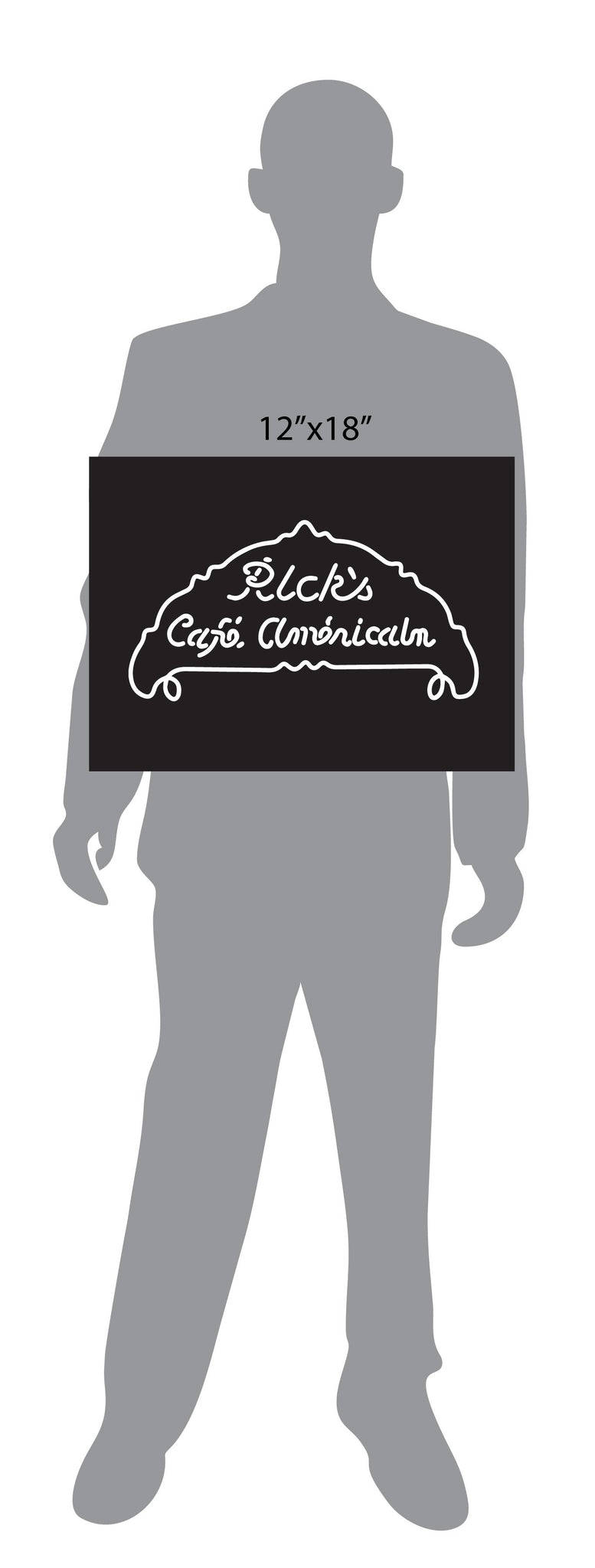 Rick's Cafe Americain Casablanca Sign