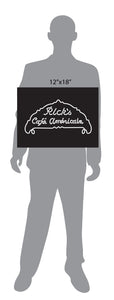 Rick's Cafe Americain Casablanca Sign