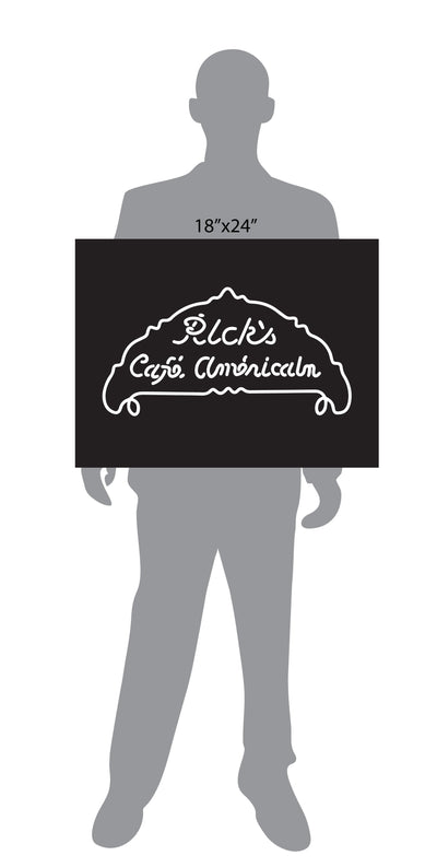 Rick's Cafe Americain Casablanca Sign