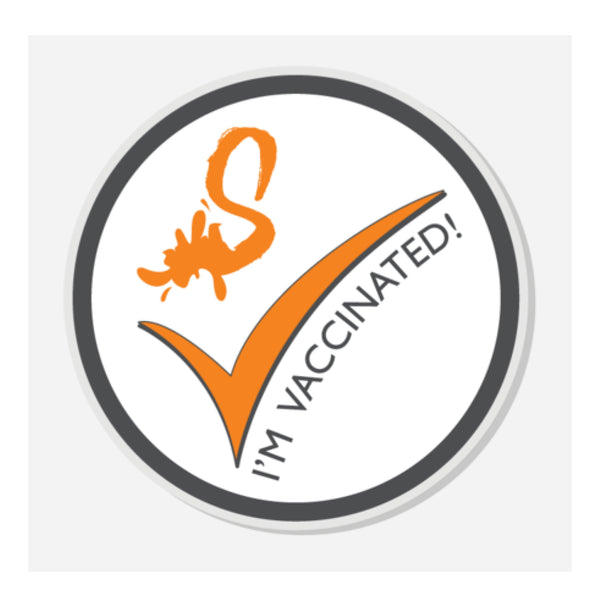 I'm Vaccinated Pin - Custom