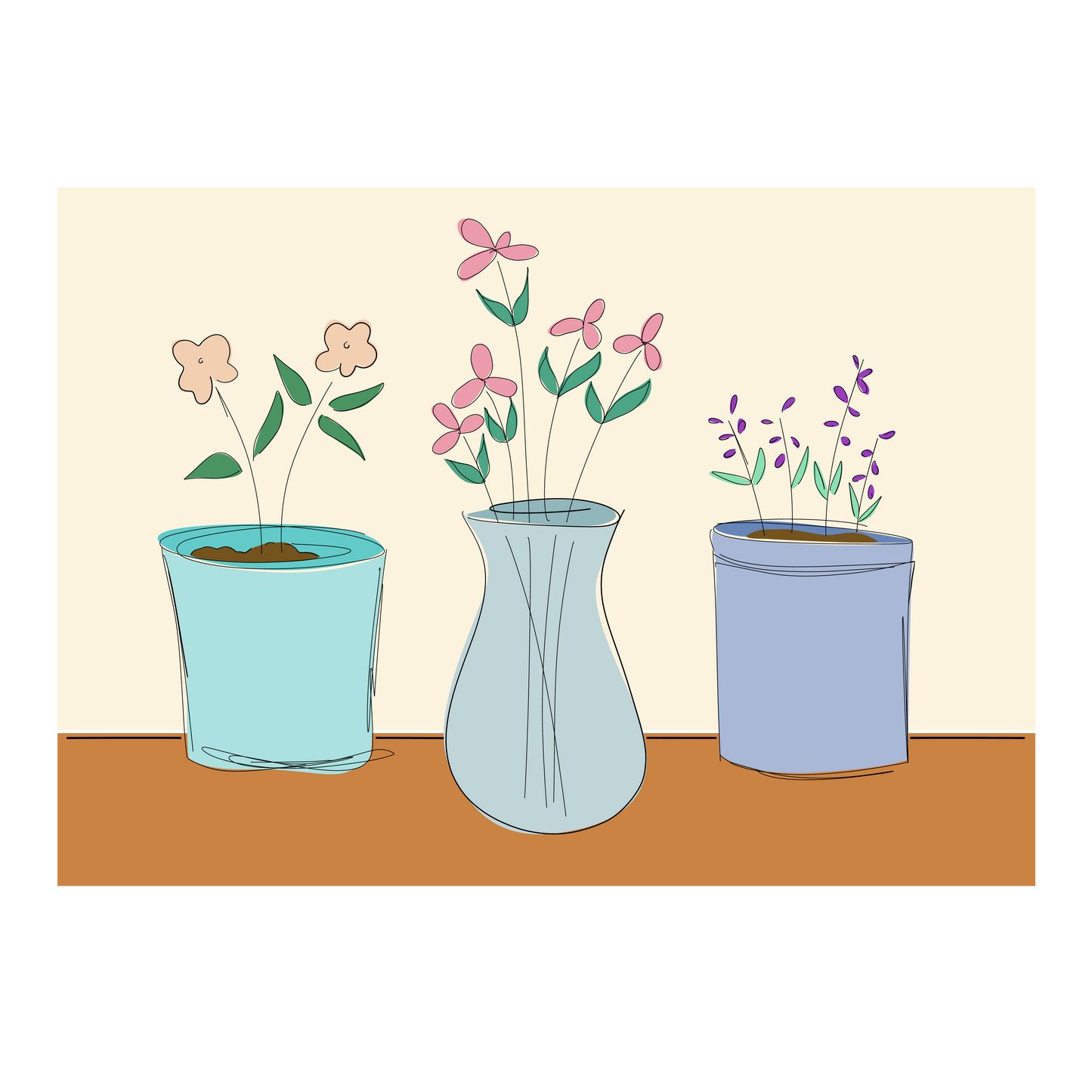 Floral Greeting Cards