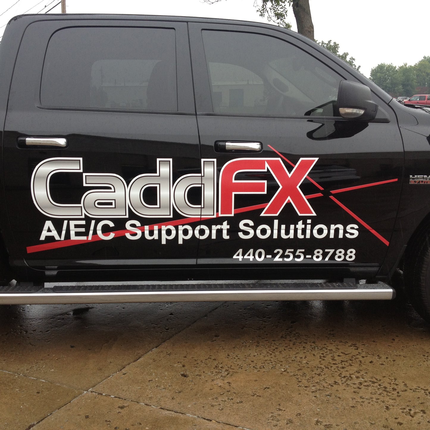 Vehicle Door Graphics - Ready to Apply