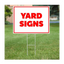 Custom Corrugated Plastic Yard Signs