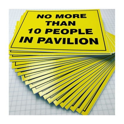Custom Corrugated Plastic Yard Signs