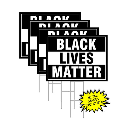 Black Lives Matter Yard Sign