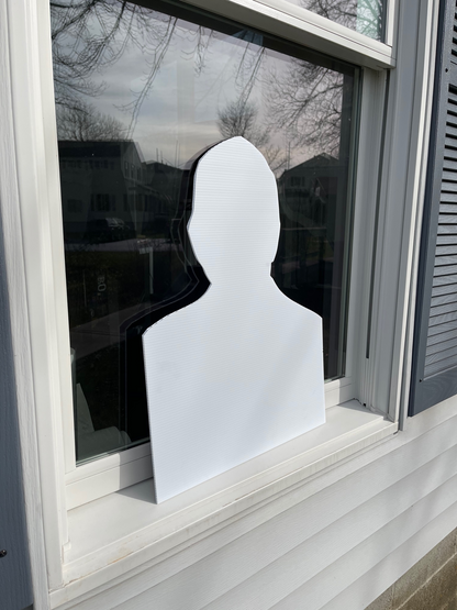 Mike DeWine Cut Out - DeWine in the Window