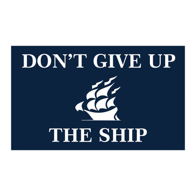 Hudson Explorers "Don't Give Up the Ship" Flag