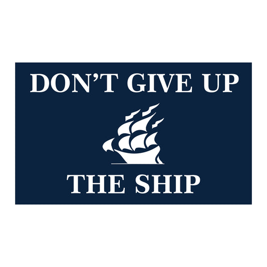 Hudson Explorers "Don't Give Up the Ship" Flag