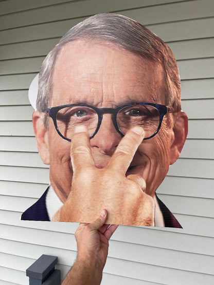 Mike DeWine Cut Out - DeWine in the Window