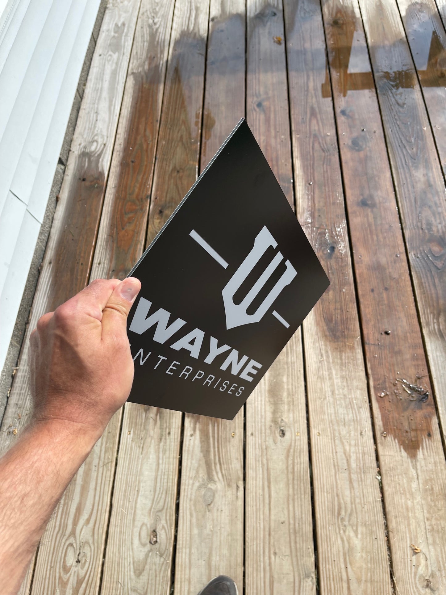 Wayne Enterprises Sign