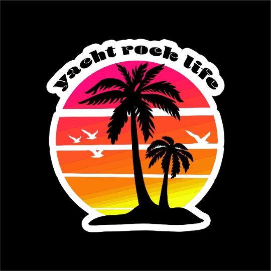 Yacht Rock Stickers